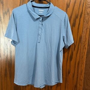 NWOT OGIO performance polo shirt in a light blue  Size XL